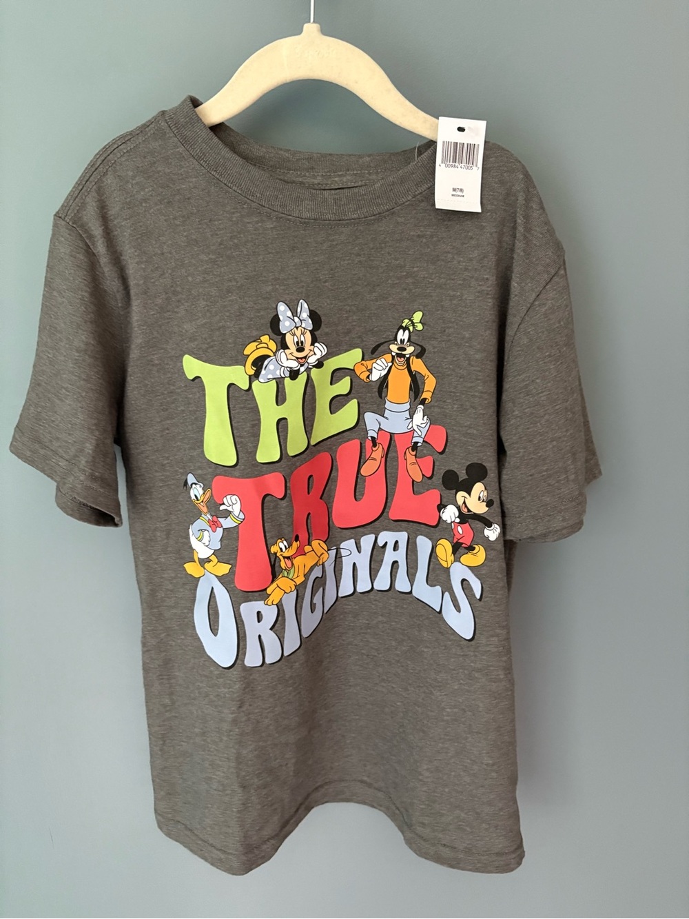 Disney Parks Gray Graphic Tee NWT